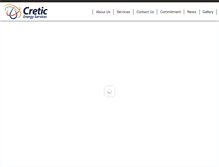 Tablet Screenshot of cretic.net